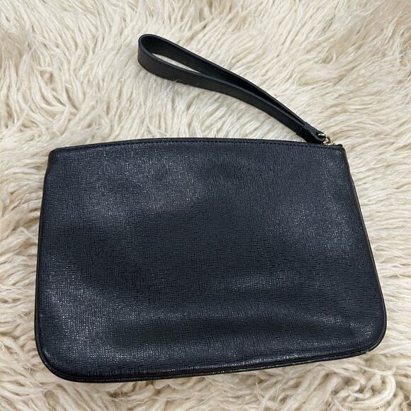 Furla Black Leather Joli wristlet New with tag - Picture 2 of 9